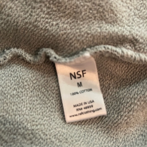 NSF NWOT LISSE FITTED HOODIE SIZE MEDIUM - Picture 10 of 12